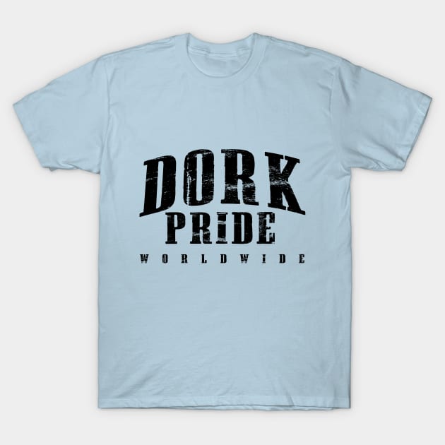 Dork Pride World Wide T-Shirt by Damsels of Dorkington